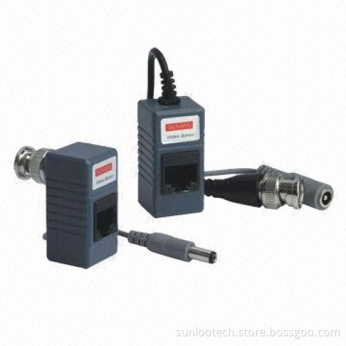UTP Network CCTV Video Balun with Video/Audio and Power Input